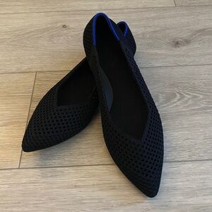 Rothy’s The Point II flats in Noir Mesh - Size 8.5